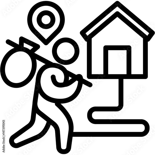 Asylum Request icon