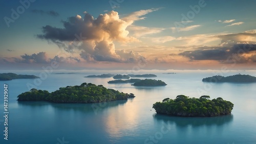 A mesmerizing surreal landscape showcasing