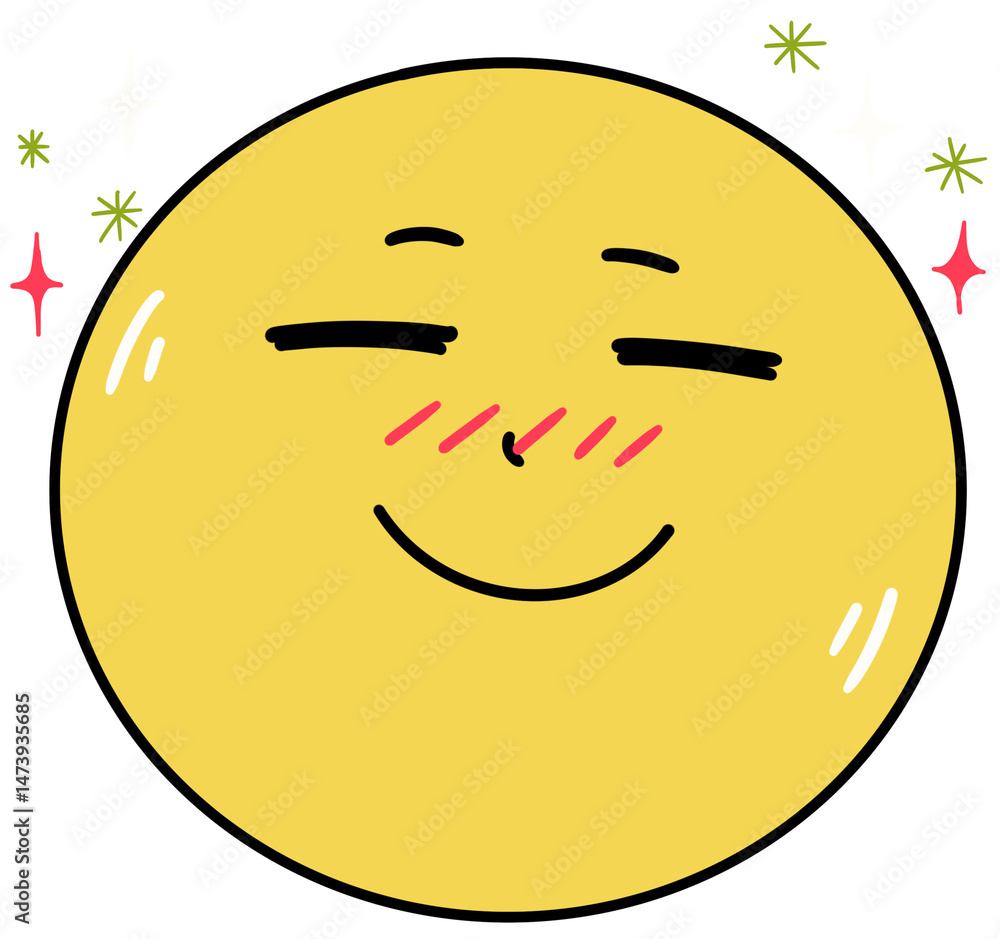 Fototapeta premium Face emoji 