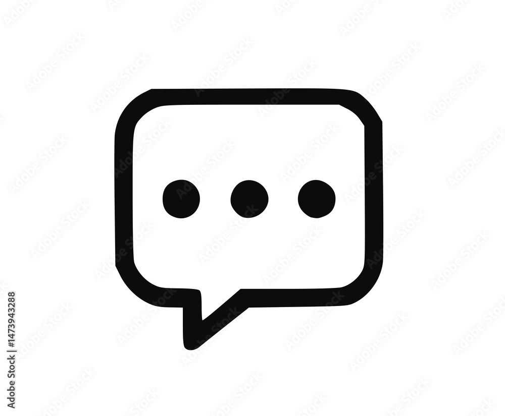 Speech and Chat Bubble Vector Set — Flat Icons and Outline Designs for Communication, Messaging, Social Media, and Dialogue Elements in Web and Smartphone Interfaces Speech and Chat Bubble Vector Set — Flat Icons and Outline Designs for Communication, Messaging, Social Media, and Dialogue Elements in Web and Smartphone Interfaces