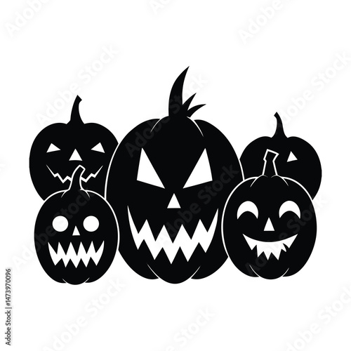 halloween pumpkin face