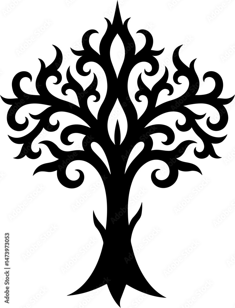 Fototapeta premium Christian Faith Icon Set – Church, Cross, Prayer & Bible Silhouettes