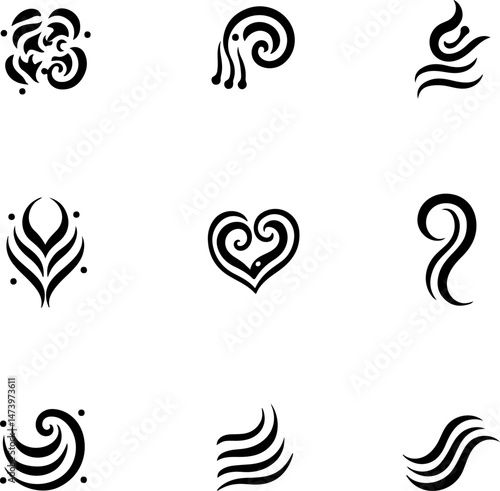 Christian Faith Icon Set – Church, Cross, Prayer & Bible Silhouettes