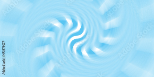 Abstract Serenity in Blue: A dynamic, swirling vortex of soft blue hues and white, creating a sense of calming tranquility. A visually captivating design perfect for backgrounds.
