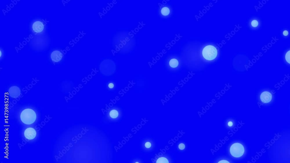 Dark Blue Bokeh Background With Dreamlike Glowing Stars, Sparkling Lights Dark Blue Bokeh Background With Dreamlike Glowing Stars, Sparkling Lights