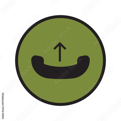 Missed call phone icon. Miss call sign symbol Incoming, outgoing, and missed call icon vector