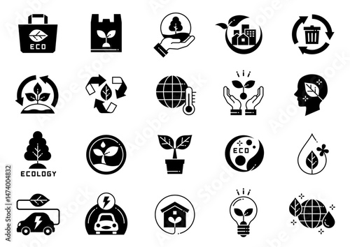 エコロジーアイコン08　Hotel Amenities icons