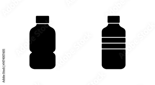 Bottle icon vector. bottle sign and symbol