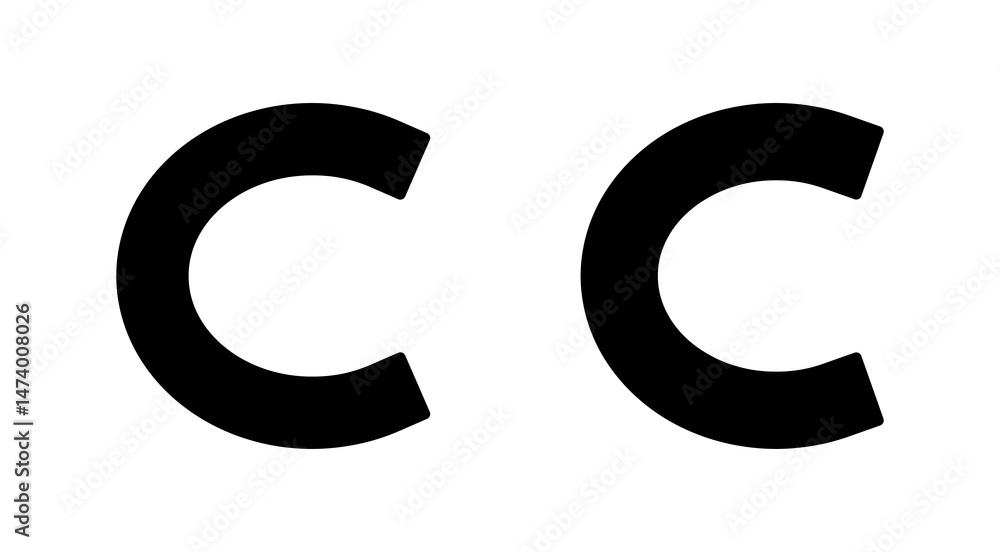Copyright icon vector. copyright sign and symbol Copyright icon vector. copyright sign and symbol