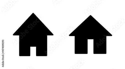 House icon vector. Home sign and symbol