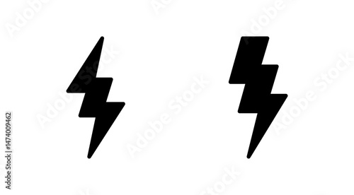 Lightning icon vector. electric sign and symbol. power icon. energy sign