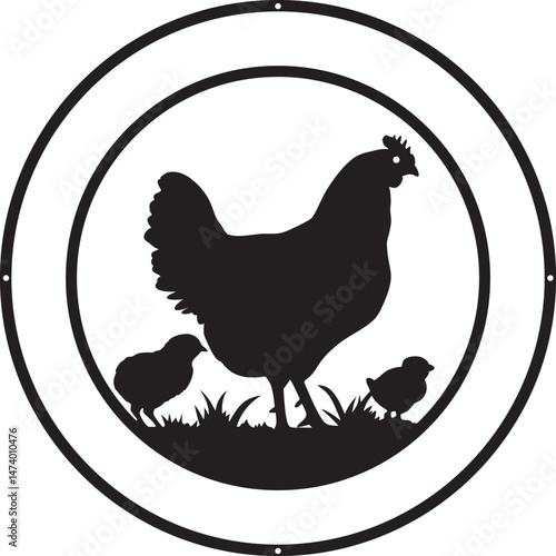 
Custom Chicken Coop Metal Sign
