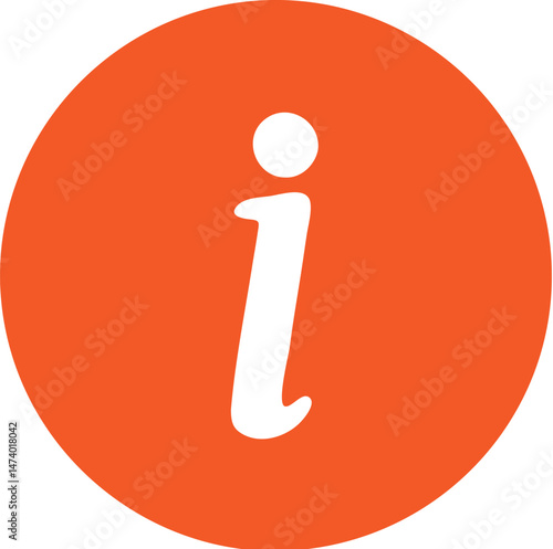 About icon for web and mobile. Adobe Illustrator Artwork.