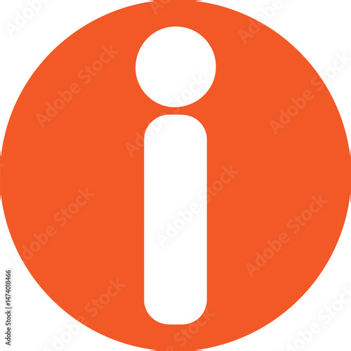 About icon for web and mobile. Adobe Illustrator Artwork.
