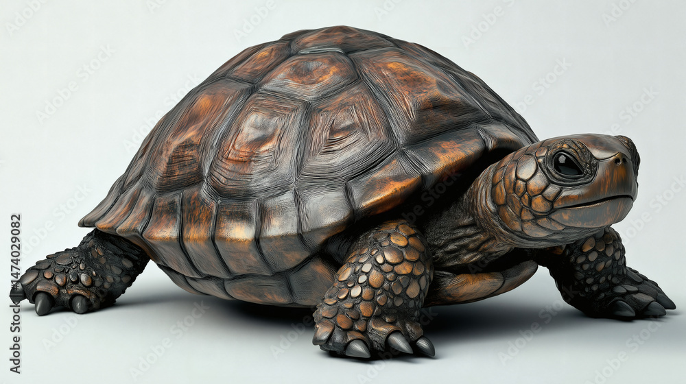 Fototapeta premium Detailed Turtle Sculpture