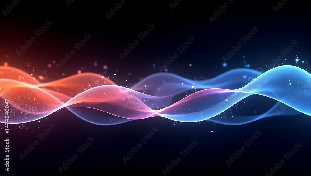 Abstract colorful wave background lines pattern with dynamic flowing light on black, representing modern music and technology concepts. Abstract colorful wave background lines pattern with dynamic flowing light on black, representing modern music and technology concepts.