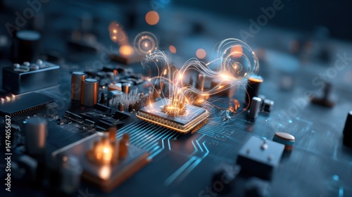 High-tech circuit board