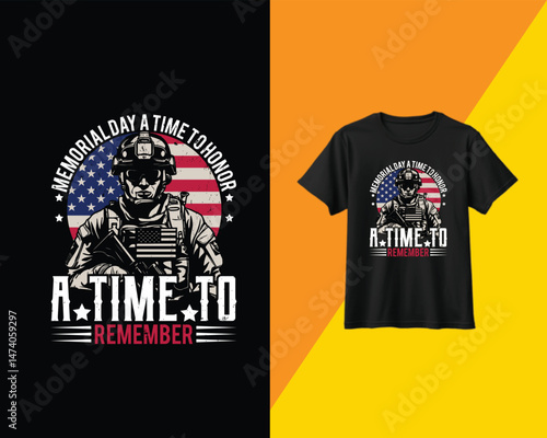 Memorial Day T-Shirt Design – A Time to Remember