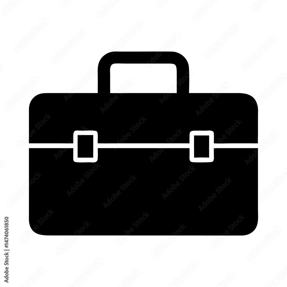 Briefcase with a Professional Look on White Background, Business Briefcase, Professional Bag Icon, Office Briefcase Vector Briefcase with a Professional Look on White Background, Business Briefcase, Professional Bag Icon, Office Briefcase Vector