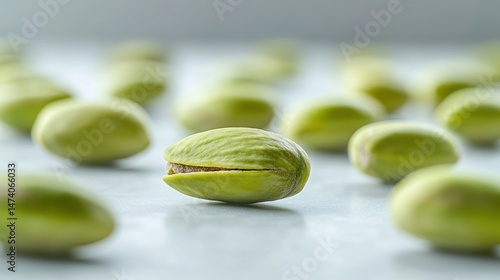Dubai Chocolate Kunafa Pistachio on white background,Dubai Chocolate bar with green kadayif and pistachio spread,popular and viral chocolate 2025,space for text.