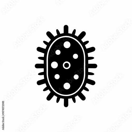 creative details Antibacterial icon Vector Illustration