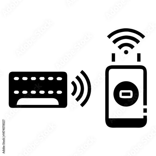 Simple vector icons of contactless card payments for modern digital transactions