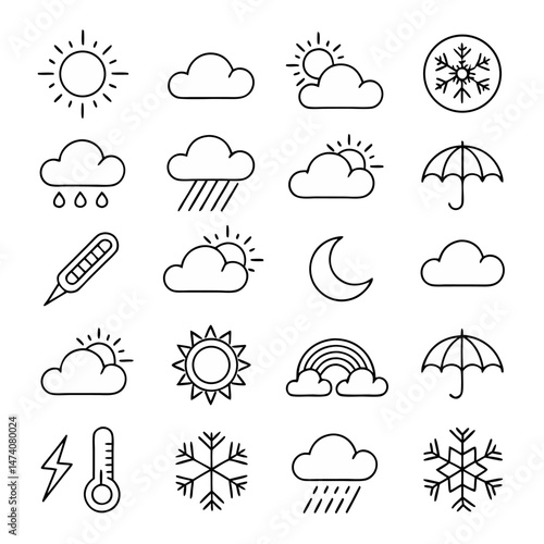 weather icon set