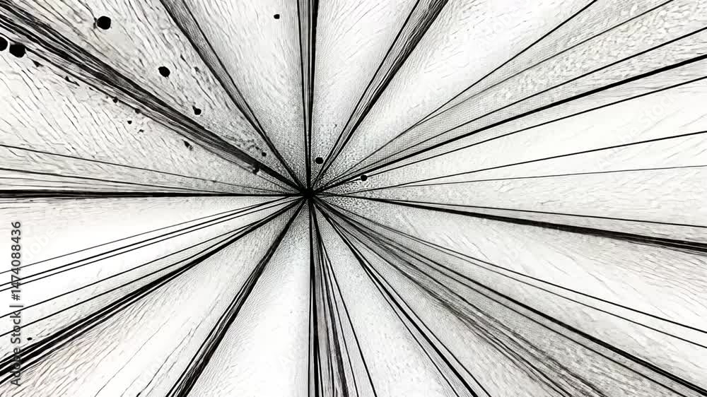 Animation of lines and dots connecting network concept