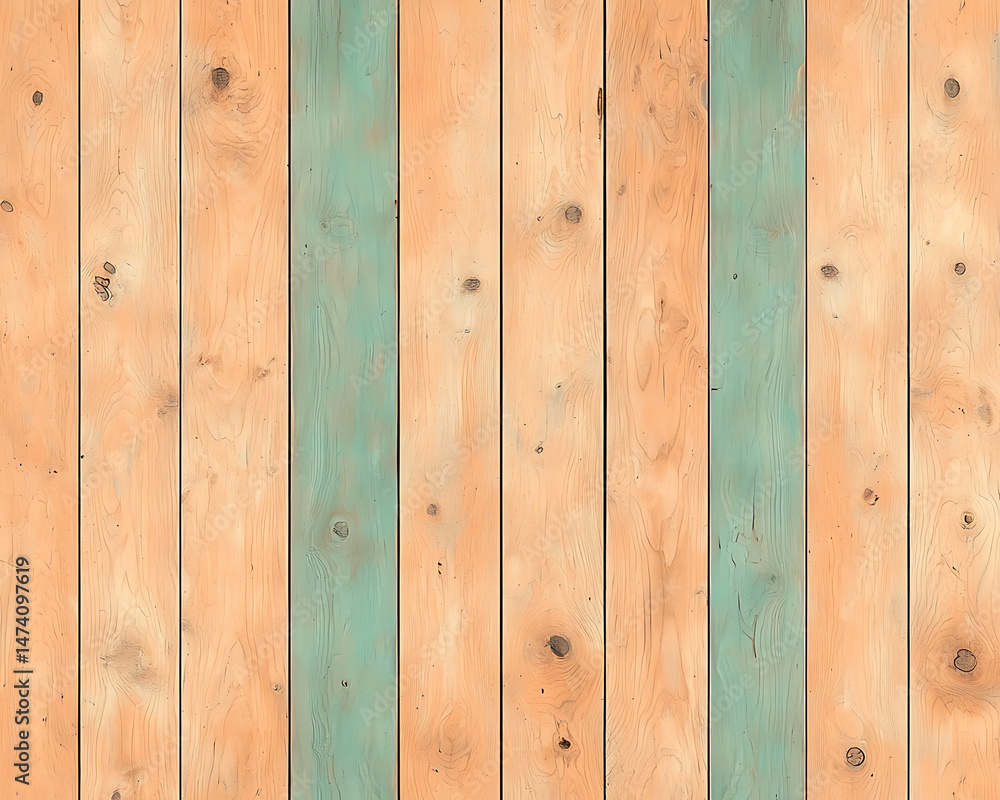 Fototapeta premium Painted Wood Plank Wall Texture