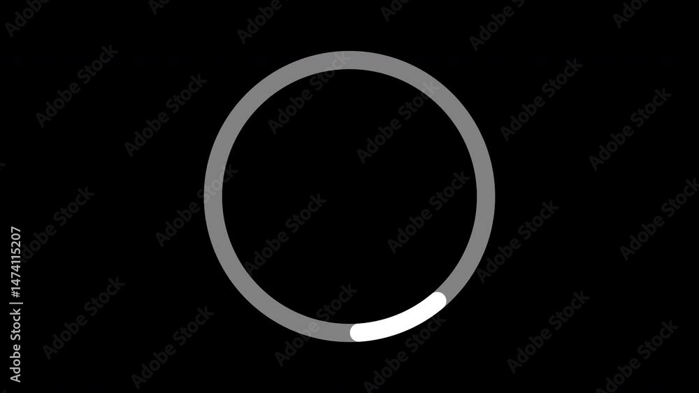 Circular loading bar progress animation Circular loading bar progress animation