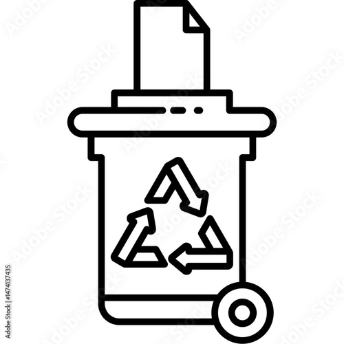 Paper Recycle Icon