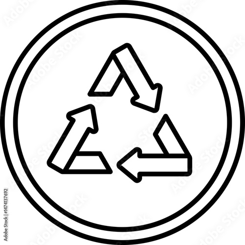 Reuse & Recycle Icon