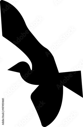 silhouette, flying, birds, wide, open, wings, vector, art, template, designs, icon, ink, grunge, afar, brush, hand-drawn, marker, crayons, icons, isolated, transparent background, mobile app, variatio