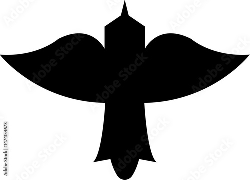 silhouette, flying, birds, wide, open, wings, vector, art, template, designs, icon, ink, grunge, afar, brush, hand-drawn, marker, crayons, icons, isolated, transparent background, mobile app, variatio