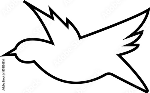 silhouette, flying, birds, wide, open, wings, vector, art, template, designs, icon, ink, grunge, afar, brush, hand-drawn, marker, crayons, icons, isolated, transparent background, mobile app, variatio