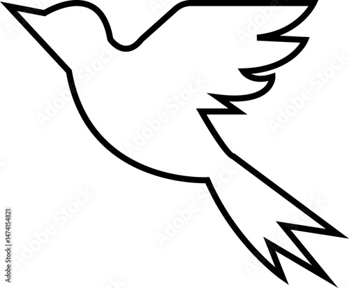 silhouette, flying, birds, wide, open, wings, vector, art, template, designs, icon, ink, grunge, afar, brush, hand-drawn, marker, crayons, icons, isolated, transparent background, mobile app, variatio