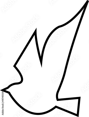 silhouette, flying, birds, wide, open, wings, vector, art, template, designs, icon, ink, grunge, afar, brush, hand-drawn, marker, crayons, icons, isolated, transparent background, mobile app, variatio