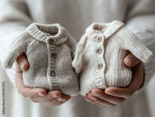 Organic Babywear Flat Lay