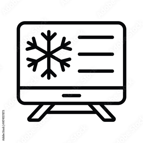 Get this amazing icon of weather forecast in modern design style