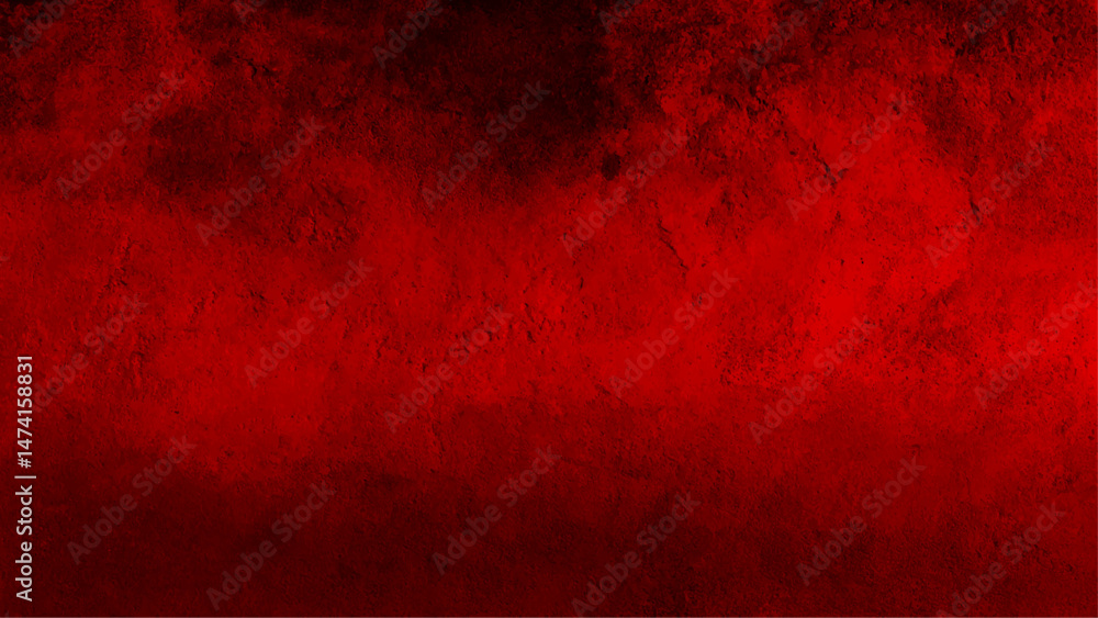 Obraz premium Simple, textured dark red background with a subtle grain effect. dark red background texture