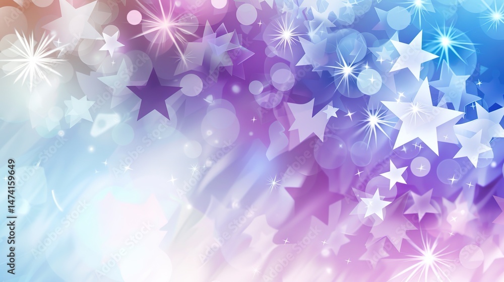 Gradient blue - purple starlight background Gradient blue - purple starlight background