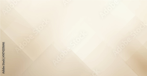 Abstract  light pastel soft dusty pale brown sepia beige nude white abstract background. Geometric pattern shape. Line stripe triangle angle. Color gradient. Shadow. Matte. Rough grain grungy. Design.