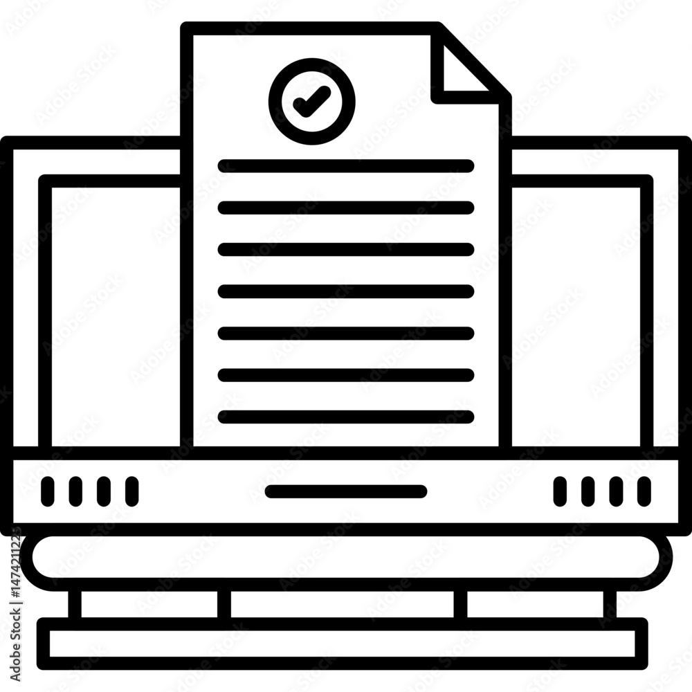 Desktop Computer Icon Desktop Computer Icon