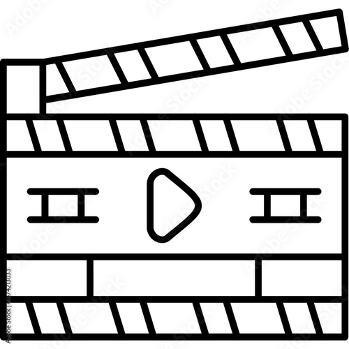 Clapperboard Icon