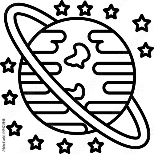 Saturn Icon
