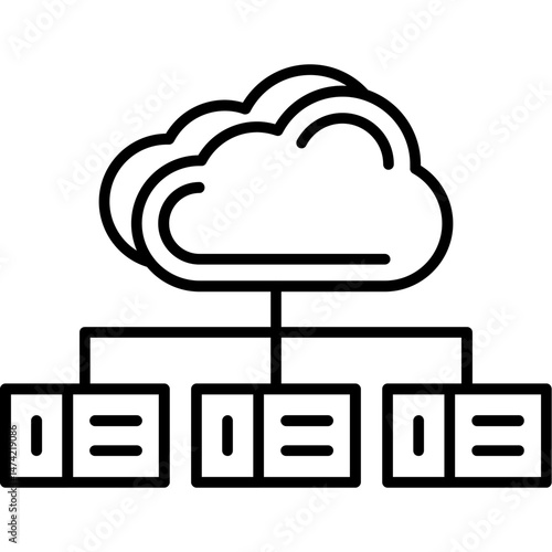 Cloud Computing Icon