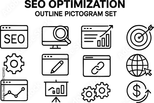 Creative tools and symbols for effective content creation in digital marketing