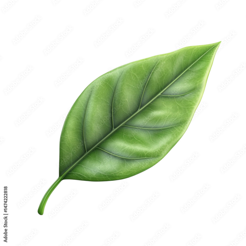 Fototapeta premium Green leaf nature organic fresh plant growth eco friendly environment