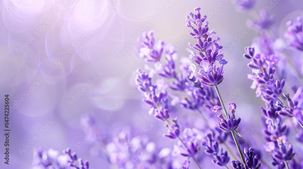 Fototapeta premium Quiet light purple background