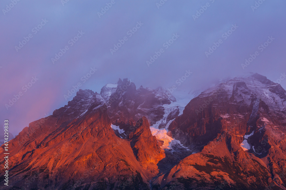 Naklejka premium Patagonia